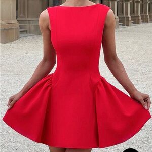 The Babyboo Yalina Mini Dress in Red! Size M | Chic Red Sleeveless Mini Dress